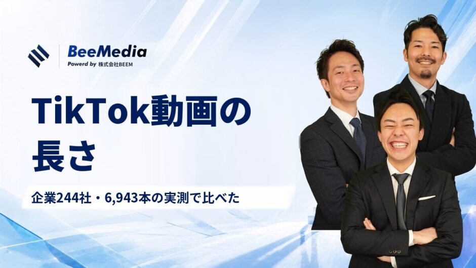 TikTok動画の長さ